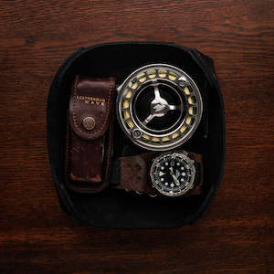 Leather Goods: Leather Dump Tray - Black