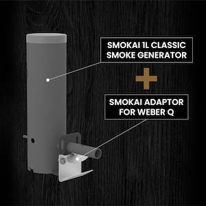 For Your Weber Family Q: Smokai Starter Kit for Weber Q