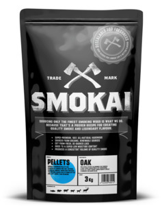 OAK SMOKING PELLETS 3.0Kg