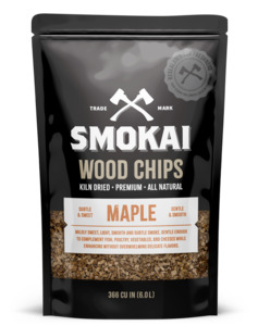 Premium Maple Wood Chips 6L (366 cu in)