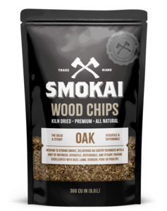 Premium Oak Wood Chips 6L (366 cu in)