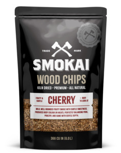 Premium Cherry Wood Chips 6L (366 cu in)