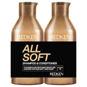 Redken: Redken All Soft Shampoo & Conditioner 500ml Bundle
