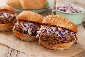 Products: Pulled Pork (500g) Smokeland BBQ Low & Slow with Fire & Smoke