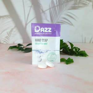 Products: DAZZ Hand Soap refill Tablets