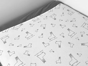 Cotton Spandex Calmer Llama Sensory Sheet