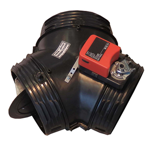 Products: Plastic Motorised Damper Diverting Branch single & double Y
