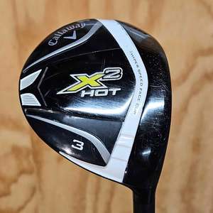 Used: Callaway X2 Hot 3 wood RH Stiff