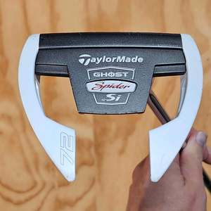 Used: TaylorMade Spider Ghost Si putter RH 34"