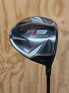 TaylorMade R9 Max 9.5 degree driver RH SR flex