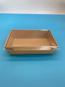 Kraft Paper Tray: Kraft Paper Meal Box 1200