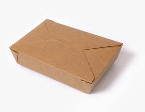 Kraft Paper Tray: Kraft Bento Box NO.2