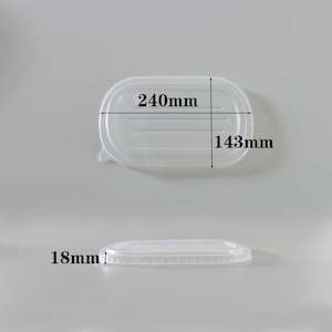Lid: Lid For 850/1000ml Takeaway box (PP)