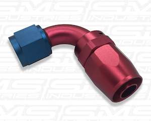 6an Braided Fittings: -6AN BRAIDED 90 DEGREE FITTING