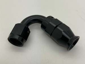 Braided Fittings Ptfe: -6AN BRAIDED PTFE 120 DEGREE FITTING (BLACK)
