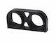 044 Black Fuel Pump Mounting Bracket (double)