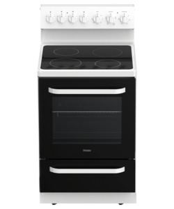 Haier 60cm 300 Series Ceramic Freestanding Cooker