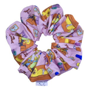 The Simpsons (Pink) XL Scrunchie