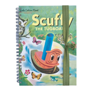 Little Golden Book Diary / Planner – ‘Scuffy the Tug Boat’