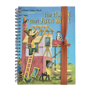 Little Golden Book Diary / Planner – ‘The House that Jack Built’