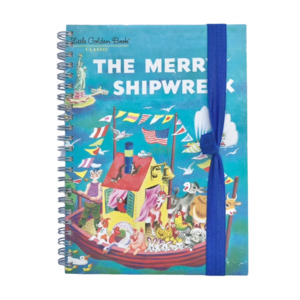 Little Golden Book Diary / Planner – ‘The Merry Shipwreck’