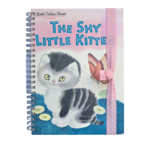 Little Golden Book Diary / Planner – ‘The Shy Little Kitten’