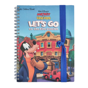 Little Golden Book Diary / Planner – ‘Let’s go to the Fire Station’