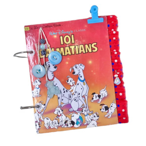 Little Golden Book Junk Journal – ‘101 Dalmatians’ (Ring Bound)