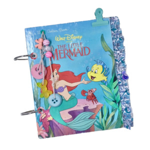 Little Golden Book Junk Journal – ‘The Little Mermaid’ (Ring Bound)