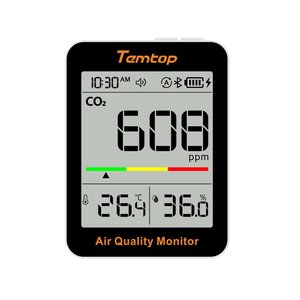 Air Quality Monitors: Temtop C1+ CO2 Monitor