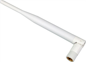 Products: DrayTek DA1105W 5 dBi Omni-Directional WiFi Antenna (2.4GHz), White, RP-SMA male