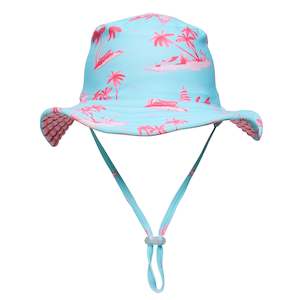 Girls Hats: Lighthouse Island Sustainable Reversible Bucket Hat