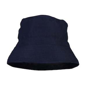 Girls Hats: Bucket Hat Navy