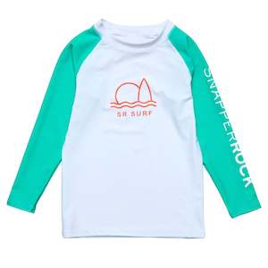 Boys Rash Tops: Geo Surf Sustainable LS Rash Top