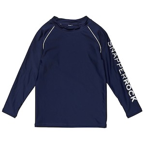 Boys Rash Tops: Navy Sustainable LS Rash Top