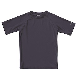 Boys Rash Tops: Slate SS Rash Top