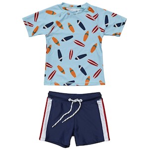 Baby Boy: Retro Surf SS Baby Set