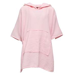 Girls Beachwear: Sunset Pink Beach Poncho