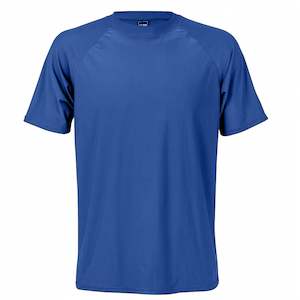 Mens: Mens Denim Blue SS Rash Top
