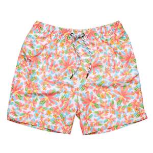 Mens: Mens Hawaiian Luau Sustainable Swim Short
