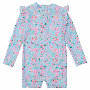 Girls: Daisy Chain LS Sunsuit