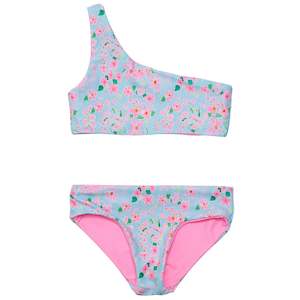 Girls: Daisy Chain One Shoulder Reversible Bikini