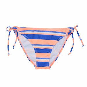 Sustainable: Womens Tropicana Stripe Sustainable Bikini Bottoms