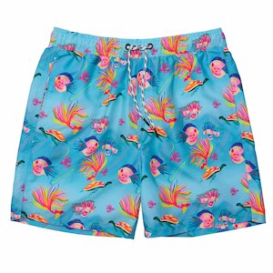 Mens Kaleido Fish Sustainable Swim Short