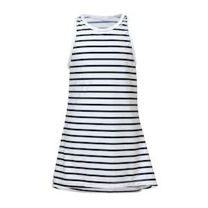 Navy/White Stripe Swim Dress - FINAL SALE