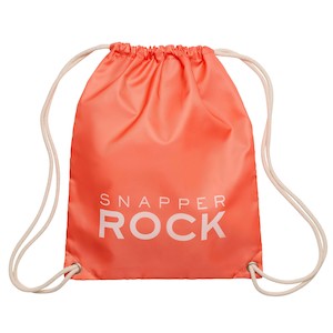 Girls: Neon Coral Swim Bag