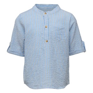 Frankie Seersucker Stripe Resort Shirt