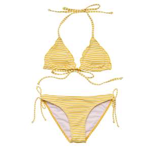 Girls: Sunshine Stripe Teen Triangle Bikini