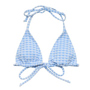 Family: Womens Seaside Gingham Bikini Top