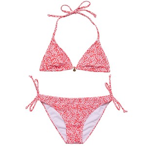 Girls: Ditsy Bloom Teen Charm Triangle Bikini